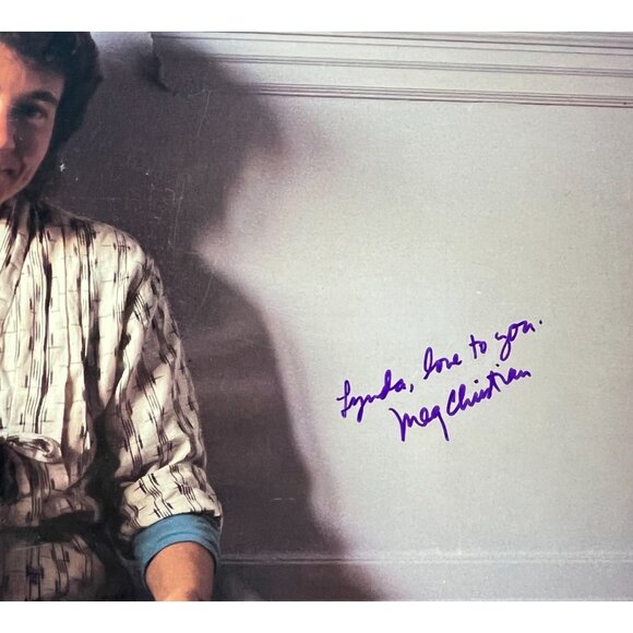 Meg Christian From the Heart 33 Folk Rock SIGNED LP 1984 Olivia LF937 VG+ - Picture 6 of 7